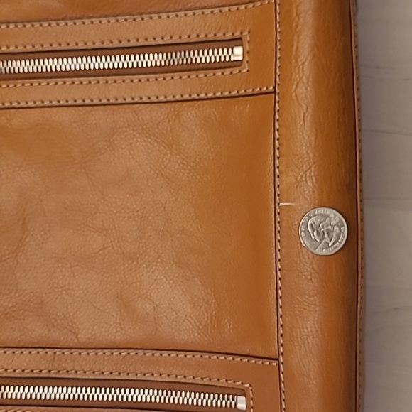 EUC Y2K Micheal Kors Brown Leather Tote/Shoulder Bag with Silver Hardware - Picture 14 of 17